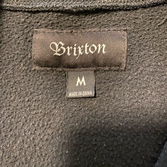 BRIXTON LOGO CREWNECK - BLACK - Picture 3 of 4